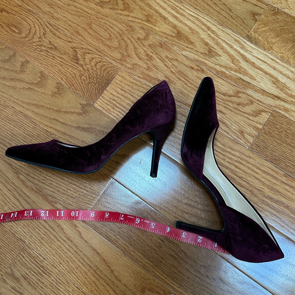 Jessica Simpson Deep Burgundy Heels